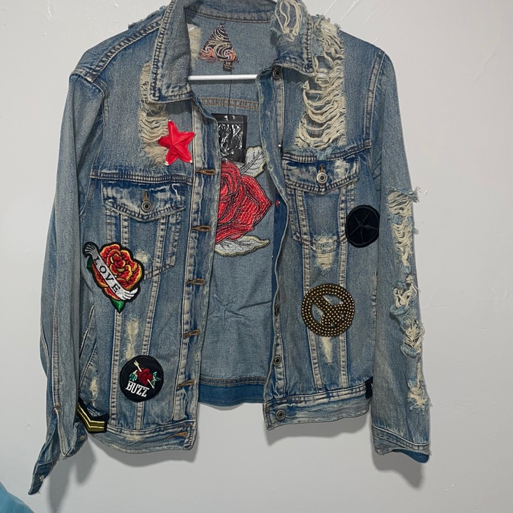 Patch work Jean jacket